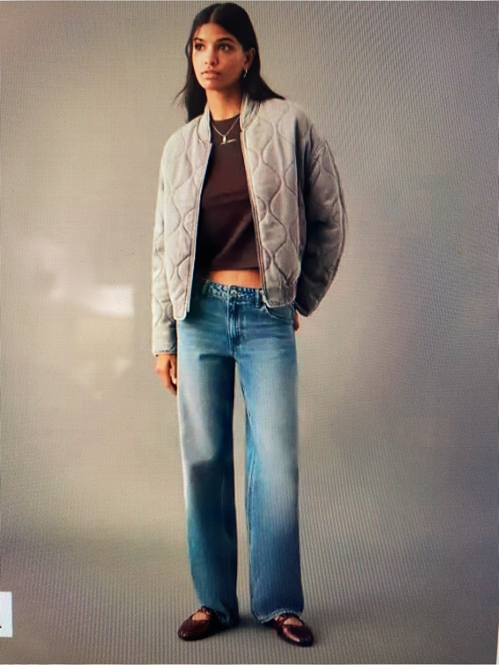 Mango Teen Pale Blue Women's Straight-Leg Jeans